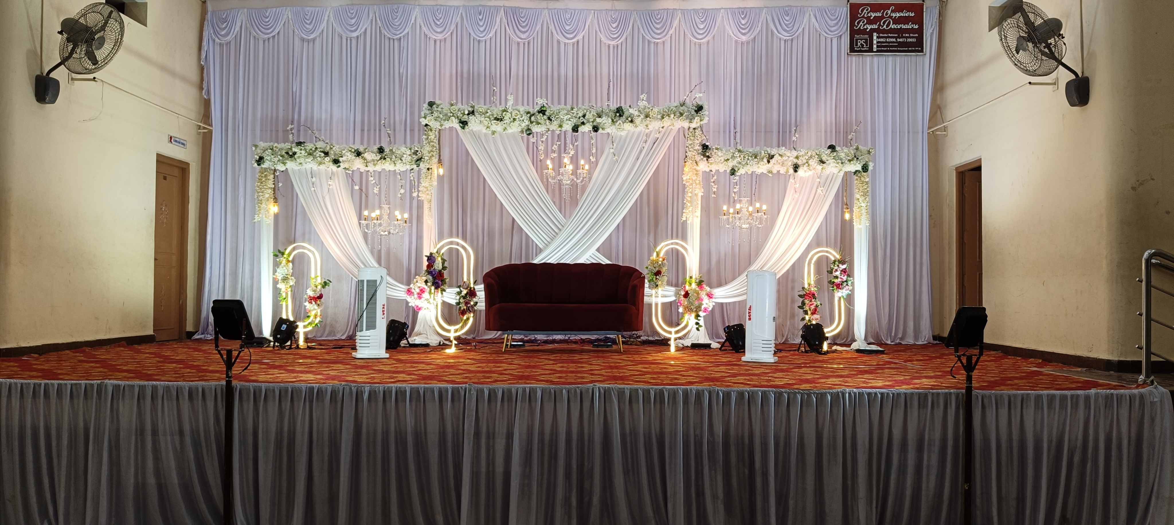 Sophisticated Marriage Decor